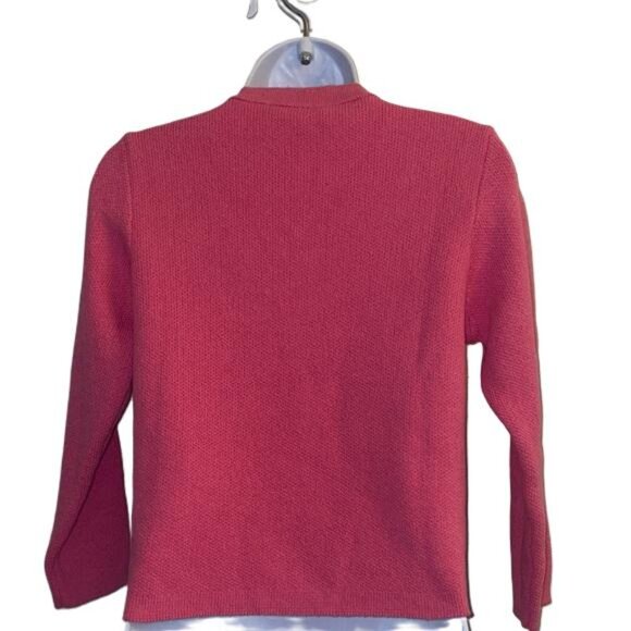 Zara Gold Metal Button Cropped Pink Jacket , Size Small - Picture 7 of 7